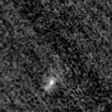 F115W image, 3.2 arcsec across, north up