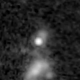 F444W image, 3.2 arcsec across, north up