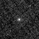 F115W image, 3.2 arcsec across, north up