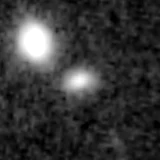F444W image, 3.2 arcsec across, north up