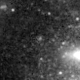 F200W image, 3.2 arcsec across, north up
