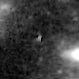F356W image, 3.2 arcsec across, north up