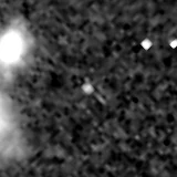 F277W image, 3.2 arcsec across, north up
