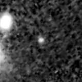 F356W image, 3.2 arcsec across, north up