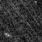 F115W image, 3.2 arcsec across, north up