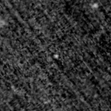 F150W image, 3.2 arcsec across, north up