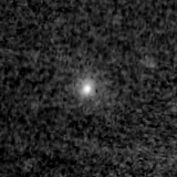 F200W image, 3.2 arcsec across, north up