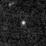 F200W image, 3.2 arcsec across, north up