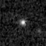 F356W image, 3.2 arcsec across, north up