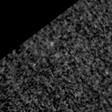 F115W image, 3.2 arcsec across, north up