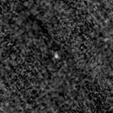 F115W image, 3.2 arcsec across, north up