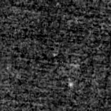 F090W image, 3.2 arcsec across, north up