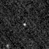 F150W image, 3.2 arcsec across, north up