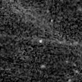 F200W image, 3.2 arcsec across, north up