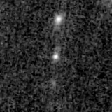 F200W image, 3.2 arcsec across, north up