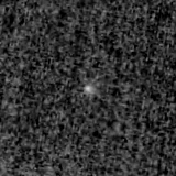 F115W image, 3.2 arcsec across, north up