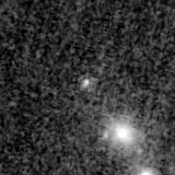 F115W image, 3.2 arcsec across, north up