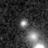 F444W image, 3.2 arcsec across, north up