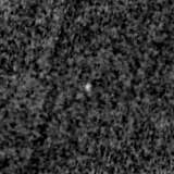 F115W image, 3.2 arcsec across, north up