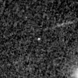 F090W image, 3.2 arcsec across, north up