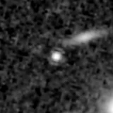 F356W image, 3.2 arcsec across, north up
