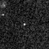 F090W image, 3.2 arcsec across, north up