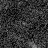 F150W image, 3.2 arcsec across, north up