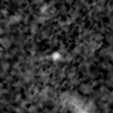 F277W image, 3.2 arcsec across, north up