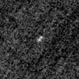 F115W image, 3.2 arcsec across, north up