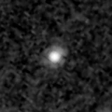 F444W image, 3.2 arcsec across, north up