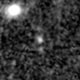 F277W image, 3.2 arcsec across, north up
