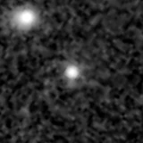 F444W image, 3.2 arcsec across, north up