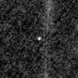F150W image, 3.2 arcsec across, north up