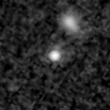F444W image, 3.2 arcsec across, north up