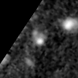F356W image, 3.2 arcsec across, north up