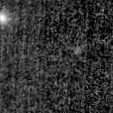 F115W image, 3.2 arcsec across, north up