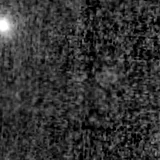 F150W image, 3.2 arcsec across, north up