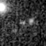 F277W image, 3.2 arcsec across, north up