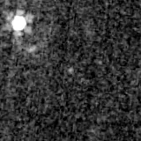F200W image, 3.2 arcsec across, north up