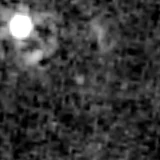 F277W image, 3.2 arcsec across, north up