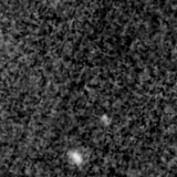 F115W image, 3.2 arcsec across, north up