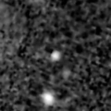 F444W image, 3.2 arcsec across, north up