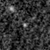 F277W image, 3.2 arcsec across, north up