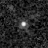 F444W image, 3.2 arcsec across, north up
