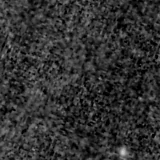 F090W image, 3.2 arcsec across, north up