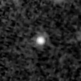 F444W image, 3.2 arcsec across, north up