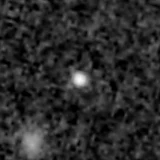 F444W image, 3.2 arcsec across, north up