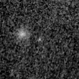 F115W image, 3.2 arcsec across, north up