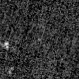 F115W image, 3.2 arcsec across, north up