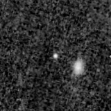 F200W image, 3.2 arcsec across, north up